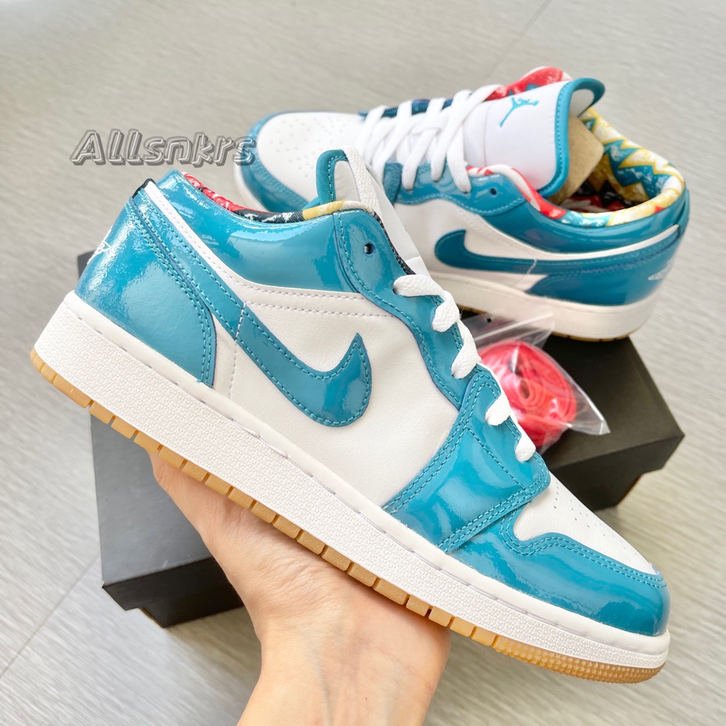 Air Jordan 1 Low Cyber Teal